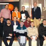 Die neuen Fachkräfte – begleitet von den besten Wünschen der Obermeister und Geschäftsführer.